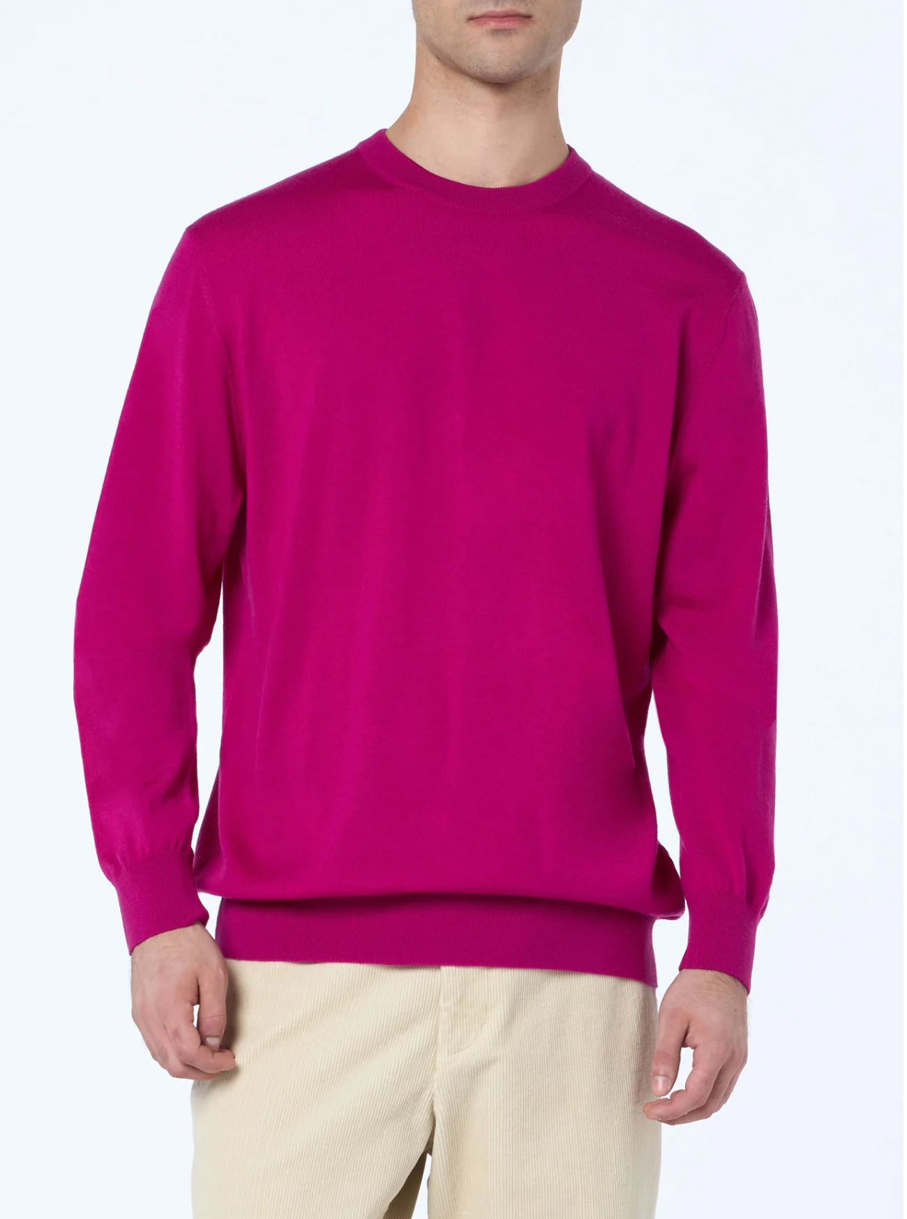 Maglione in lana merino peonia Regent da uomo